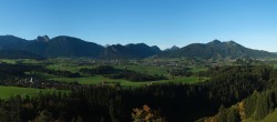 Archiv Foto Webcam Ausblick Burgruine Eisenberg 08:00