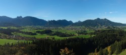 Archiv Foto Webcam Ausblick Burgruine Eisenberg 09:00