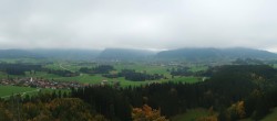 Archiv Foto Webcam Ausblick Burgruine Eisenberg 13:00