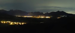 Archiv Foto Webcam Ausblick Burgruine Eisenberg 01:00