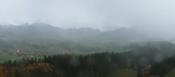 Archiv Foto Webcam Ausblick Burgruine Eisenberg 15:00