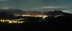 Archiv Foto Webcam Ausblick Burgruine Eisenberg 23:00