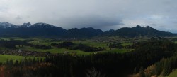 Archiv Foto Webcam Ausblick Burgruine Eisenberg 09:00