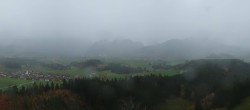 Archiv Foto Webcam Ausblick Burgruine Eisenberg 11:00