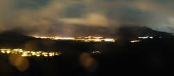 Archiv Foto Webcam Ausblick Burgruine Eisenberg 23:00