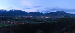 Archiv Foto Webcam Ausblick Burgruine Eisenberg 05:00