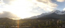 Archived image Webcam Panoramic view Telfs 17:00