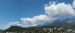 Archived image Webcam Panoramic view Telfs 11:00