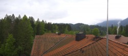 Archiv Foto Webcam Grainau: Zugspitzblick vom Hotel am Badersee 17:00
