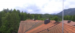 Archiv Foto Webcam Grainau: Zugspitzblick vom Hotel am Badersee 15:00