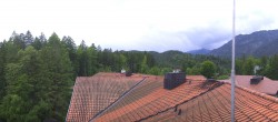 Archiv Foto Webcam Grainau: Zugspitzblick vom Hotel am Badersee 17:00