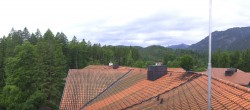 Archiv Foto Webcam Grainau: Zugspitzblick vom Hotel am Badersee 09:00