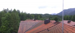 Archiv Foto Webcam Grainau: Zugspitzblick vom Hotel am Badersee 17:00