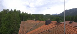 Archiv Foto Webcam Grainau: Zugspitzblick vom Hotel am Badersee 15:00