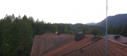 Archiv Foto Webcam Grainau: Zugspitzblick vom Hotel am Badersee 19:00