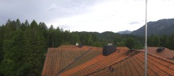 Archiv Foto Webcam Grainau: Zugspitzblick vom Hotel am Badersee 11:00