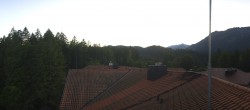 Archiv Foto Webcam Grainau: Zugspitzblick vom Hotel am Badersee 19:00