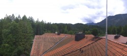 Archiv Foto Webcam Grainau: Zugspitzblick vom Hotel am Badersee 16:00