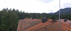Archiv Foto Webcam Grainau: Zugspitzblick vom Hotel am Badersee 18:00