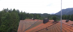 Archiv Foto Webcam Grainau: Zugspitzblick vom Hotel am Badersee 09:00
