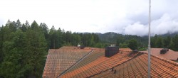 Archiv Foto Webcam Grainau: Zugspitzblick vom Hotel am Badersee 13:00