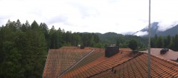 Archiv Foto Webcam Grainau: Zugspitzblick vom Hotel am Badersee 17:00