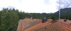 Archiv Foto Webcam Grainau: Zugspitzblick vom Hotel am Badersee 11:00