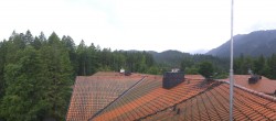 Archiv Foto Webcam Grainau: Zugspitzblick vom Hotel am Badersee 13:00