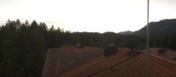 Archiv Foto Webcam Grainau: Zugspitzblick vom Hotel am Badersee 19:00