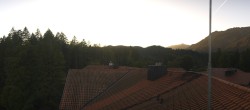 Archiv Foto Webcam Grainau: Zugspitzblick vom Hotel am Badersee 19:00