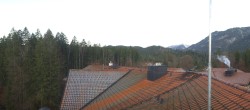 Archiv Foto Webcam Grainau: Zugspitzblick vom Hotel am Badersee 06:00