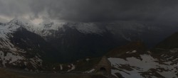 Archiv Foto Webcam Großglockner Hochalpenstraße: Fuschertörl 19:00