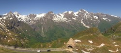 Archiv Foto Webcam Großglockner Hochalpenstraße: Fuschertörl 09:00
