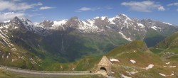 Archiv Foto Webcam Großglockner Hochalpenstraße: Fuschertörl 09:00