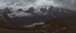Archiv Foto Webcam Großglockner Hochalpenstraße: Fuschertörl 19:00