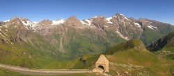 Archiv Foto Webcam Großglockner Hochalpenstraße: Fuschertörl 07:00
