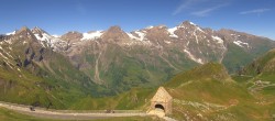 Archiv Foto Webcam Großglockner Hochalpenstraße: Fuschertörl 09:00