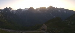 Archiv Foto Webcam Großglockner Hochalpenstraße: Fuschertörl 19:00