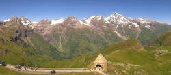 Archiv Foto Webcam Großglockner Hochalpenstraße: Fuschertörl 09:00