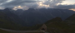 Archiv Foto Webcam Großglockner Hochalpenstraße: Fuschertörl 19:00