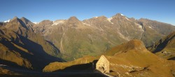 Archiv Foto Webcam Großglockner Hochalpenstraße: Fuschertörl 08:00