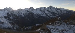 Archiv Foto Webcam Großglockner Hochalpenstraße: Fuschertörl 17:00
