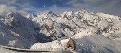 Archiv Foto Webcam Großglockner Hochalpenstraße: Fuschertörl 11:00