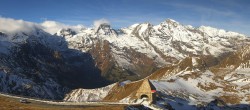 Archiv Foto Webcam Großglockner Hochalpenstraße: Fuschertörl 09:00