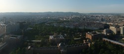 Archived image Webcam Vienna - View of the city 17:00