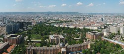 Archiv Foto Webcam Wien - Stadtpanorama 13:00