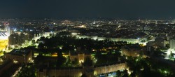 Archiv Foto Webcam Wien - Stadtpanorama 23:00