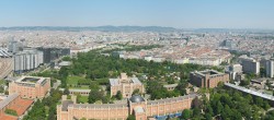 Archiv Foto Webcam Wien - Stadtpanorama 09:00