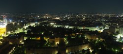 Archiv Foto Webcam Wien - Stadtpanorama 01:00