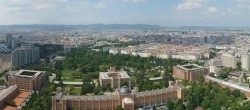 Archiv Foto Webcam Wien - Stadtpanorama 13:00